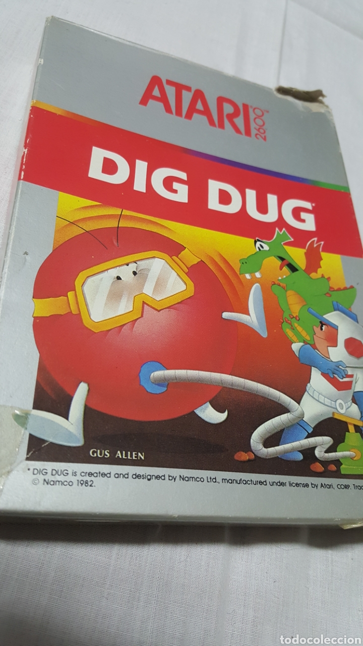 Videojuegos y consolas: DIG DUG DE ATARI - Foto 1