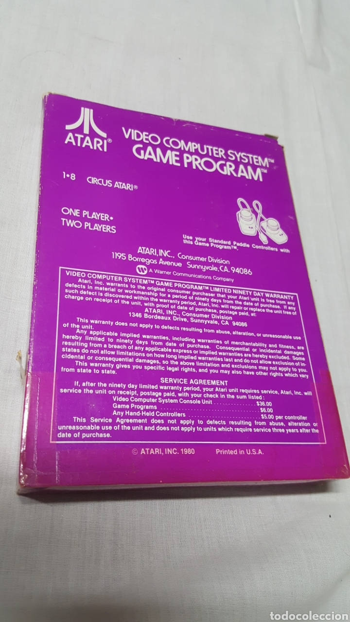 Videojuegos y consolas: CIRCUS DE ATARI - Foto 8