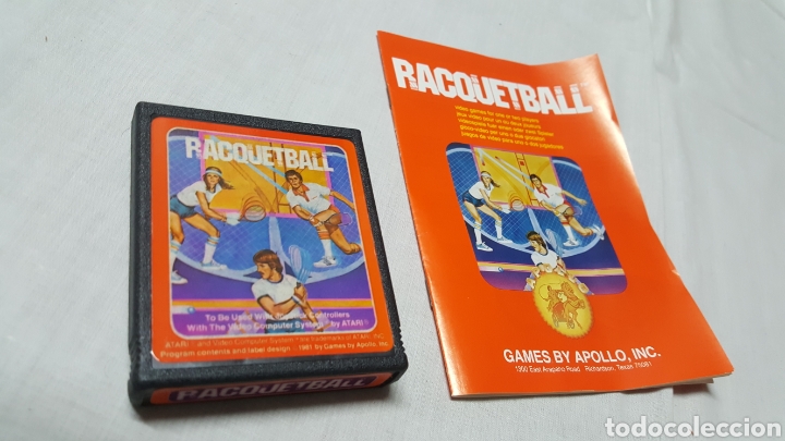 Videojuegos y consolas: RACQUETBALL DE ATARI - Foto 7
