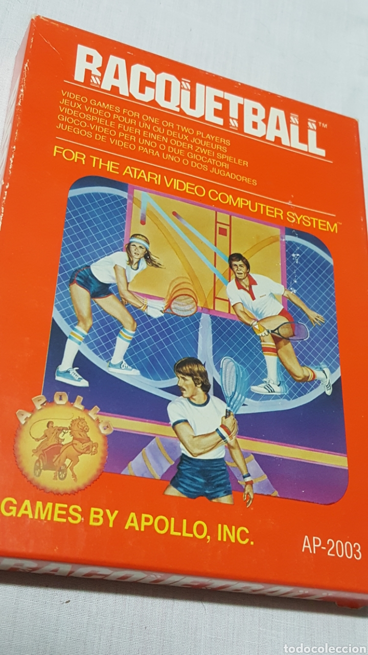 Videojuegos y consolas: RACQUETBALL DE ATARI - Foto 1