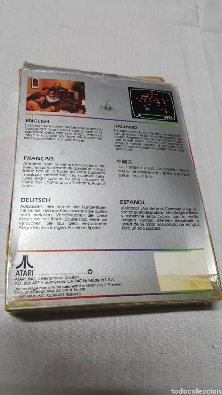 Videojuegos y consolas: CENTIPEDE DE ATARI - Foto 8