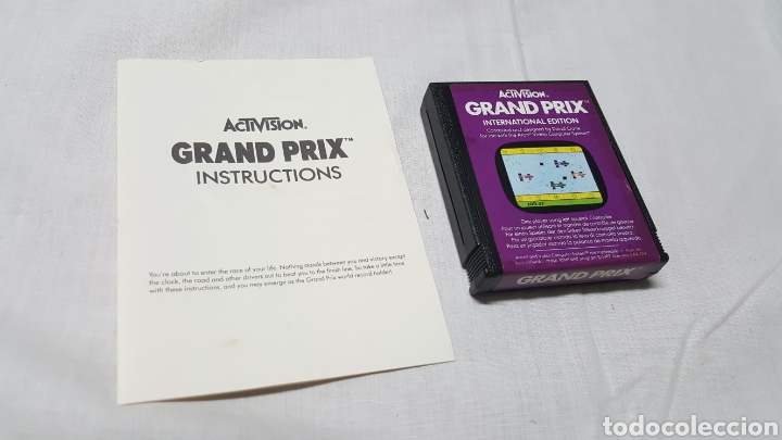 Videojuegos y consolas: GRAND PRIX INTERNATIONAL EDITION DE ATARI - Foto 7