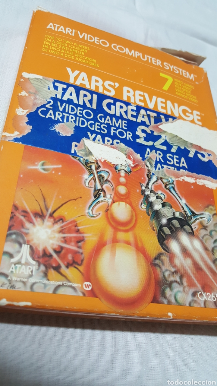 Videojuegos y consolas: YARS REVENGE DE ATARI - Foto 1