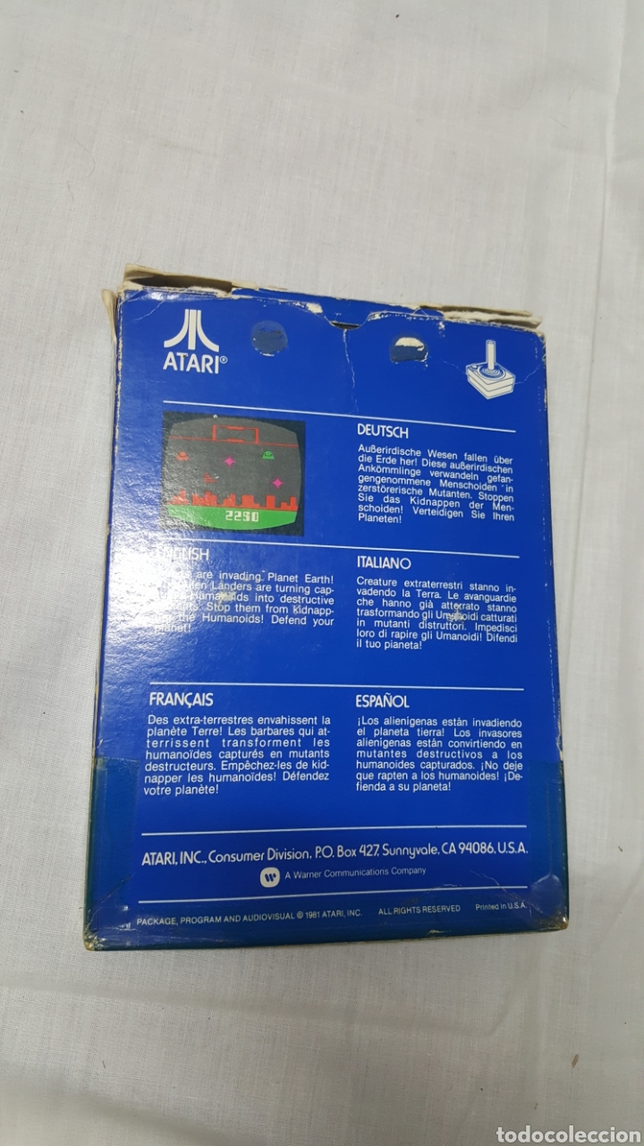 Videojuegos y consolas: DEFENDER DE ATARI - Foto 8