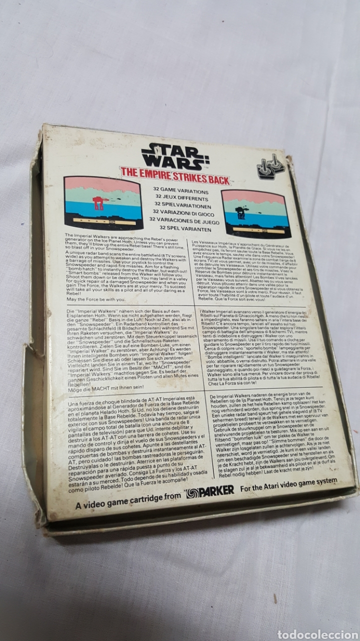 Videojuegos y consolas: STAR WAR THE EMPIRE STRIKES BACK (EL IMPERIO CONTRAATACA) DE ATARI - Foto 9