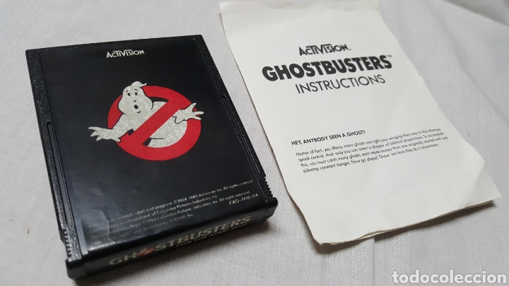 Videojuegos y consolas: GHOSTBUSTERS DE ACTIVISION PARA SISTEMA DE JUEGOS ATARI - Foto 7