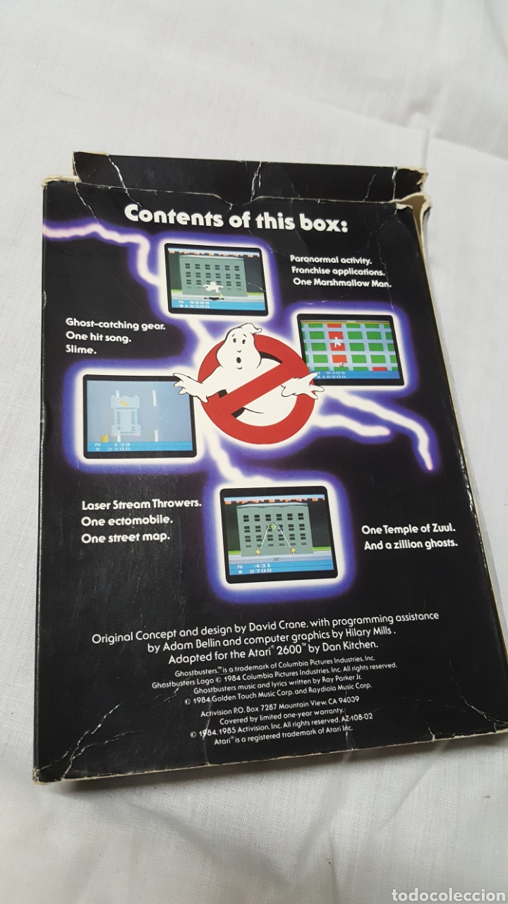 Videojuegos y consolas: GHOSTBUSTERS DE ACTIVISION PARA SISTEMA DE JUEGOS ATARI - Foto 8