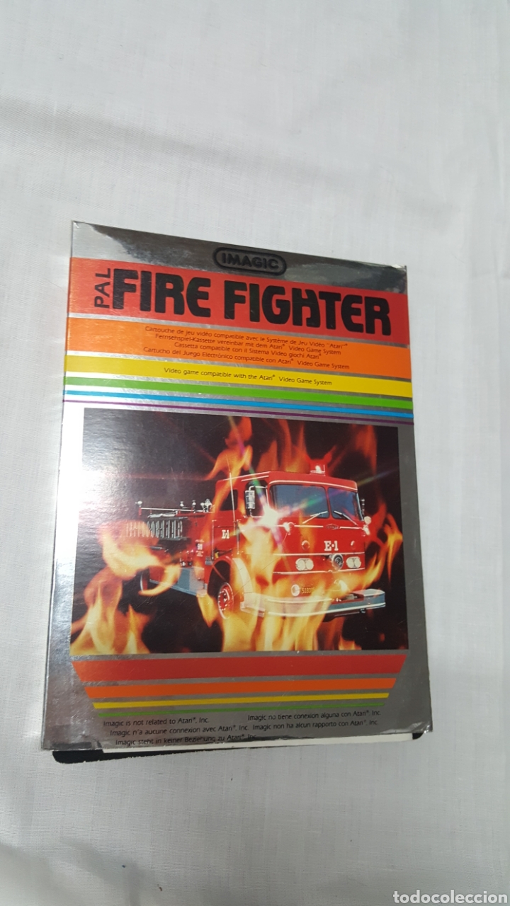Videojuegos y consolas: FIRE FIGHTER DE IMAGIC PARS SISTEMA DE JUEGOS ATARI - Foto 6