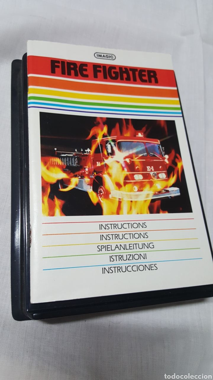Videojuegos y consolas: FIRE FIGHTER DE IMAGIC PARS SISTEMA DE JUEGOS ATARI - Foto 7