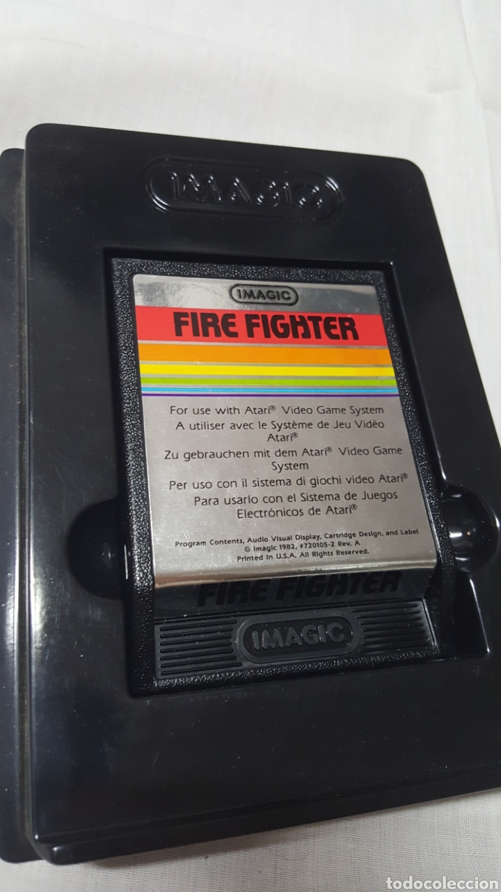 Videojuegos y consolas: FIRE FIGHTER DE IMAGIC PARS SISTEMA DE JUEGOS ATARI - Foto 8