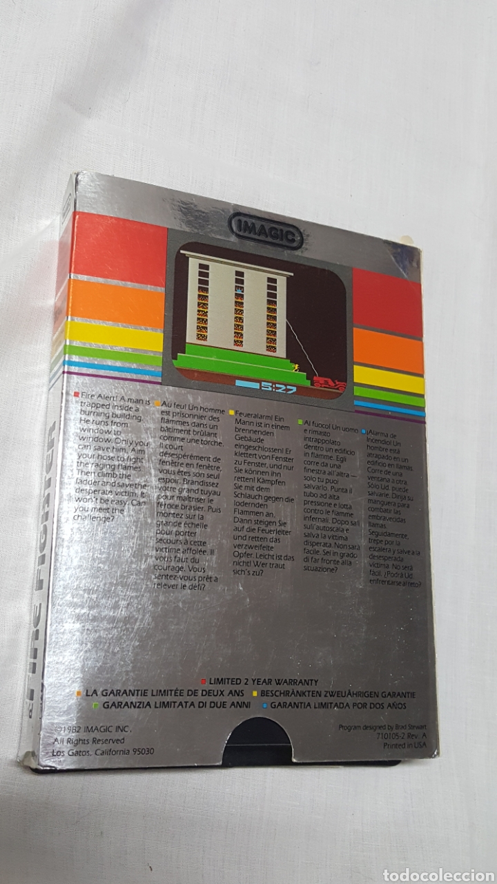Videojuegos y consolas: FIRE FIGHTER DE IMAGIC PARS SISTEMA DE JUEGOS ATARI - Foto 9