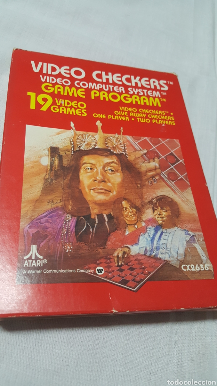 Videojuegos y consolas: VIDEO CHECKERS DE ATARI - Foto 1