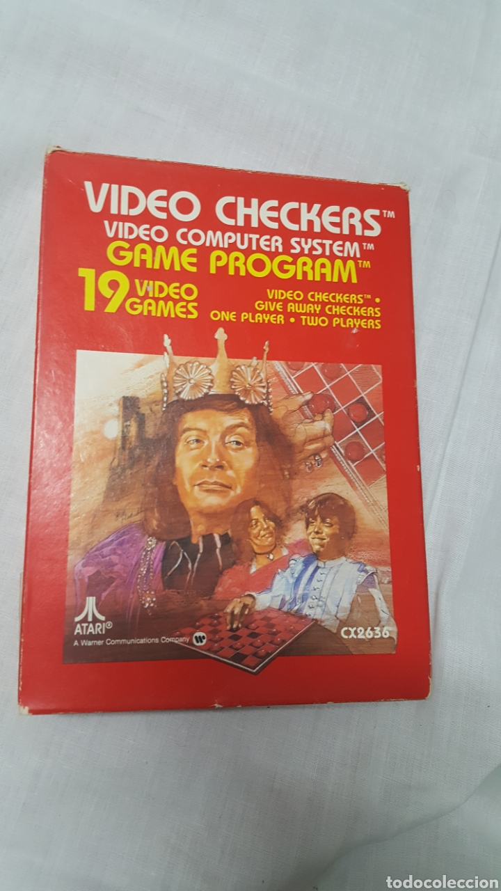Videojuegos y consolas: VIDEO CHECKERS DE ATARI - Foto 7