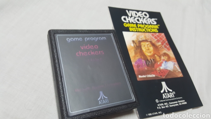 Videojuegos y consolas: VIDEO CHECKERS DE ATARI - Foto 8