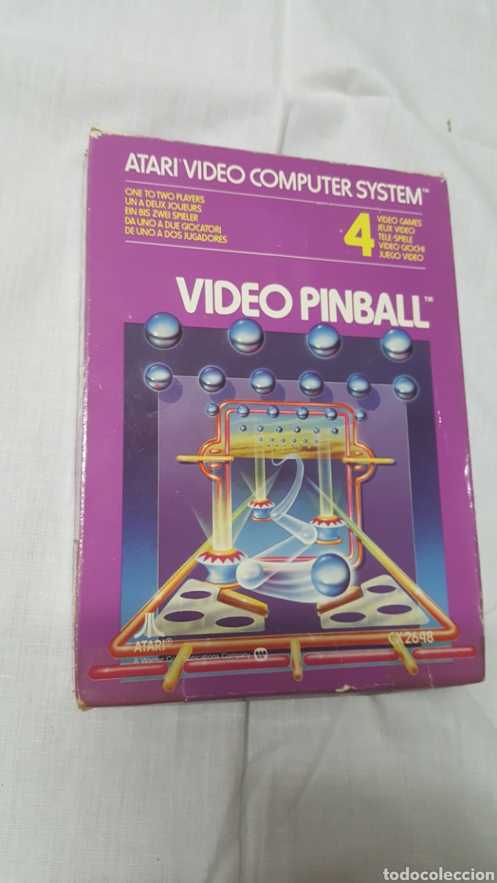Videojuegos y consolas: VIDEO PINBALL DE ATARI - Foto 2