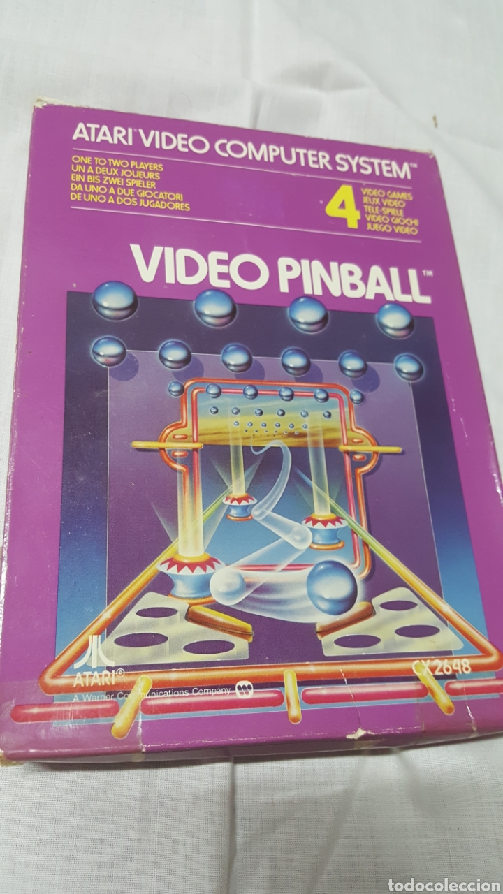 Videojuegos y consolas: VIDEO PINBALL DE ATARI - Foto 1