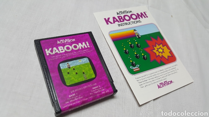Videojuegos y consolas: KABOOM DE ACTIVISION PARA SISTEMA DE JUEGOS ATARI - Foto 7