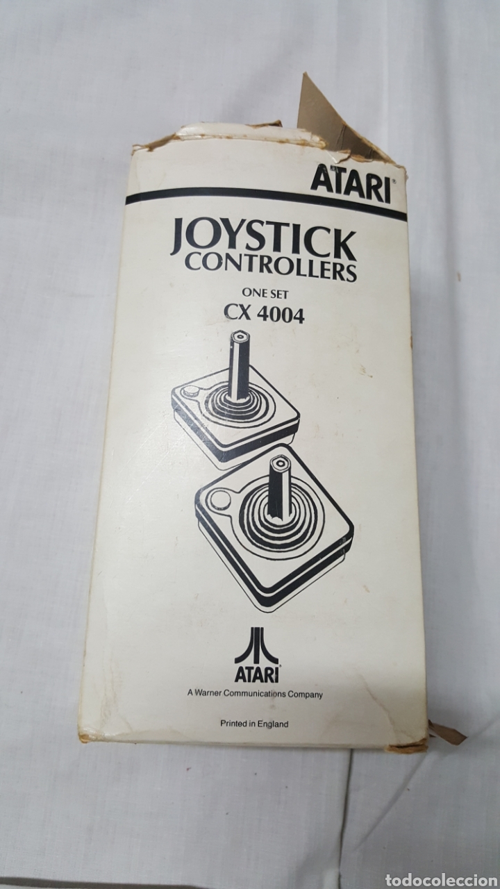 Videojuegos y consolas: SET DE DOS JOYSTICKS ATARI EN SU CAJA ORIGINAL - Foto 3