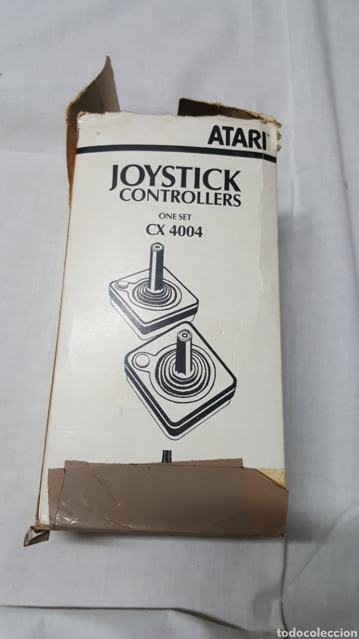 Videojuegos y consolas: SET DE DOS JOYSTICKS ATARI EN SU CAJA ORIGINAL - Foto 5