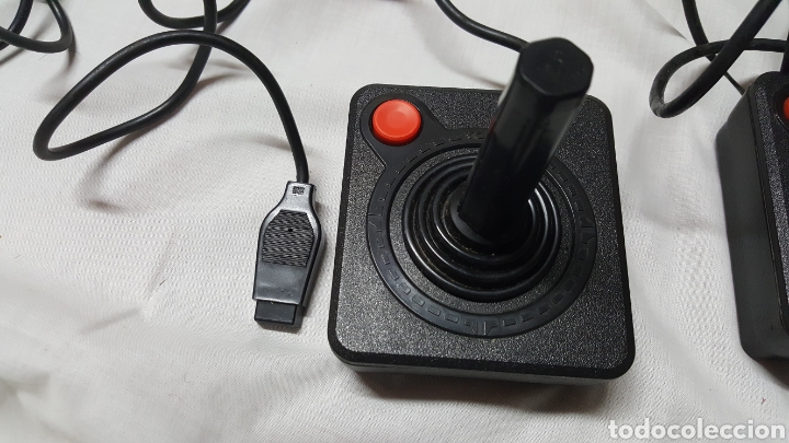 Videojuegos y consolas: SET DE DOS JOYSTICKS ATARI EN SU CAJA ORIGINAL - Foto 9