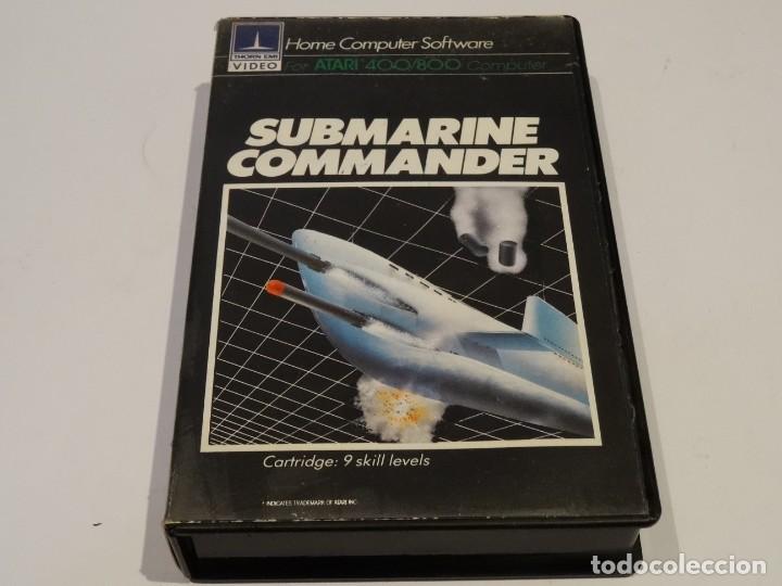 Videojuegos y consolas: Atari Home Computer 400 / 800 - Submarine Commander Estuche - Foto 4