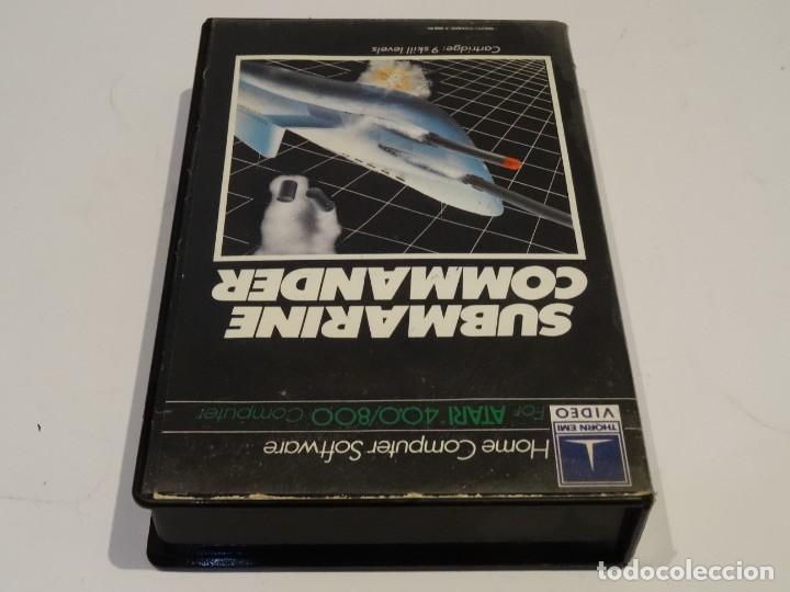 Videojuegos y consolas: Atari Home Computer 400 / 800 - Submarine Commander Estuche - Foto 6