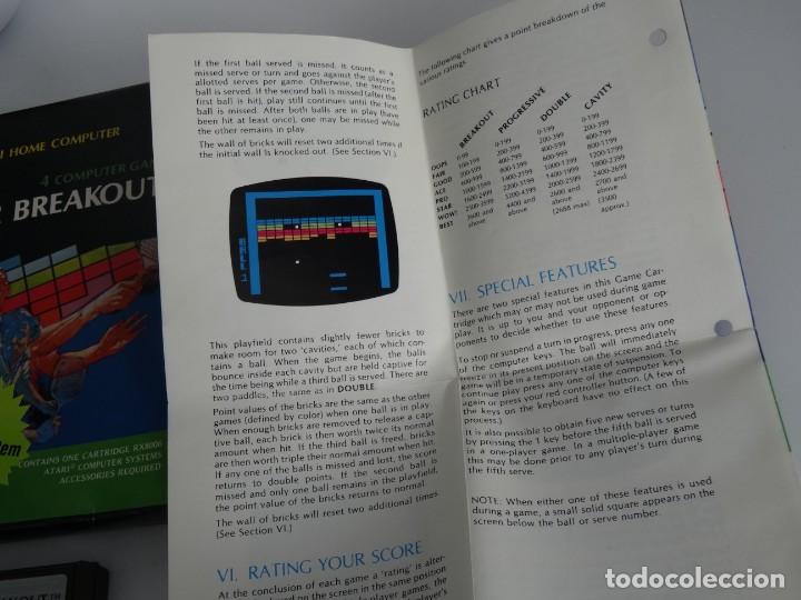 Videojuegos y consolas: Atari XE - Super BreakOut Atari - Foto 4