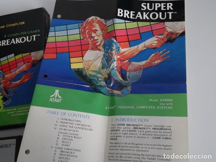 Videojuegos y consolas: Atari XE - Super BreakOut Atari - Foto 5