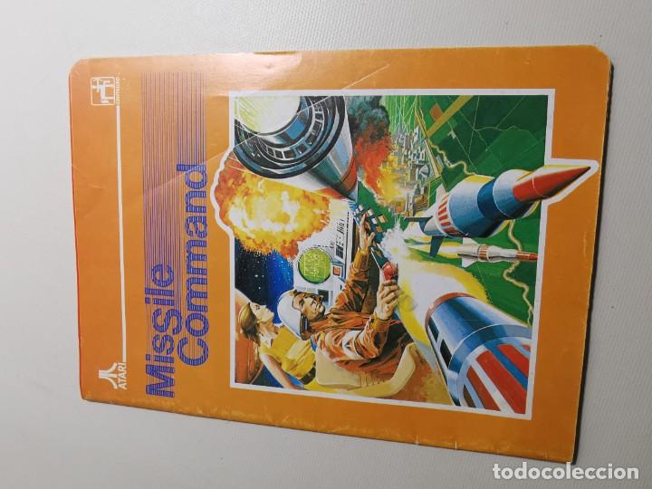 Videojuegos y consolas: LIBRETA ESCOLAR PORTADA MISSILE COMMAND VIDEOJUEGO ATARI A&Ntilde;O 82* - Foto 2