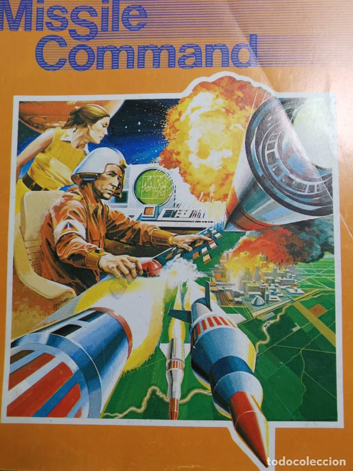 Videojuegos y consolas: LIBRETA ESCOLAR PORTADA MISSILE COMMAND VIDEOJUEGO ATARI A&Ntilde;O 82* - Foto 6