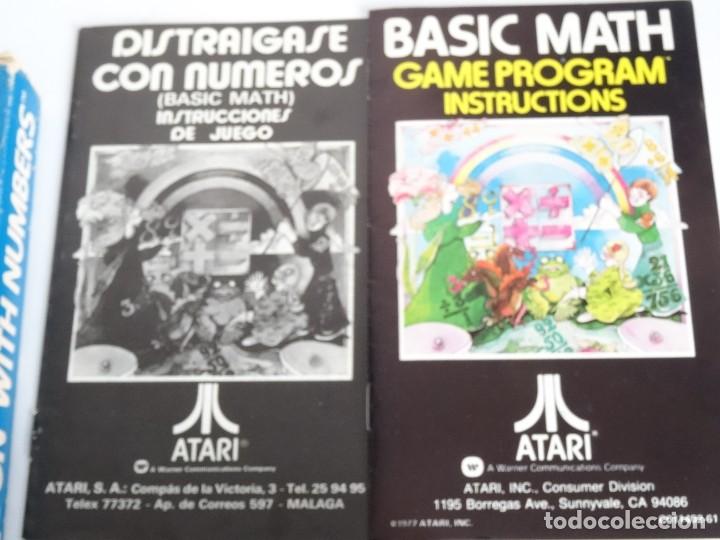 Videojuegos y consolas: Atari VCS 2600 - Fun With Numbers + Funda Protectora Pl&aacute;stico - Foto 10
