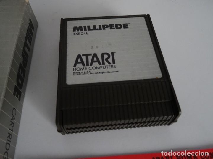 Videojuegos y consolas: Atari Home Computer - Millipede Caja Cart&oacute;n Gigante - Foto 2