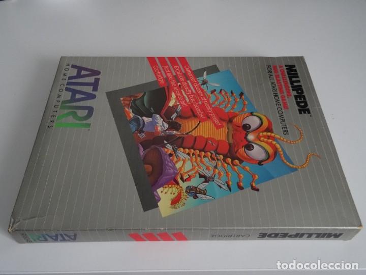 Videojuegos y consolas: Atari Home Computer - Millipede Caja Cart&oacute;n Gigante - Foto 7