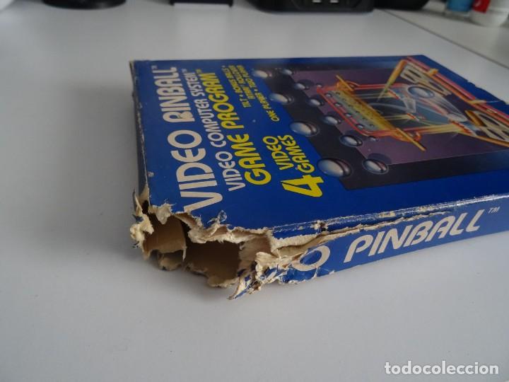 Videojuegos y consolas: Atari VCS 2600 - Video Pinball + Funda Protectora Pl&aacute;stico - Foto 7