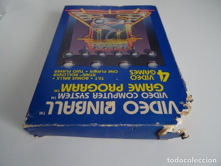 Videojuegos y consolas: Atari VCS 2600 - Video Pinball + Funda Protectora Pl&aacute;stico - Foto 8