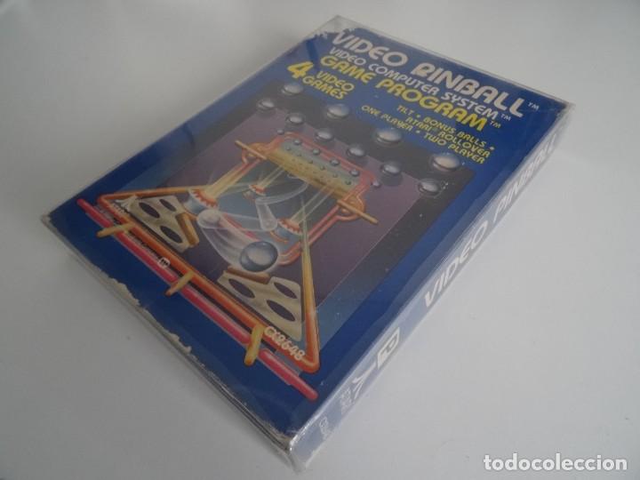 Videojuegos y consolas: Atari VCS 2600 - Video Pinball + Funda Protectora Pl&aacute;stico - Foto 1