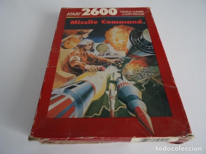 Videojuegos y consolas: Atari VCS 2600 - Missile Command + Funda Protectora Pl&aacute;stico - Foto 5