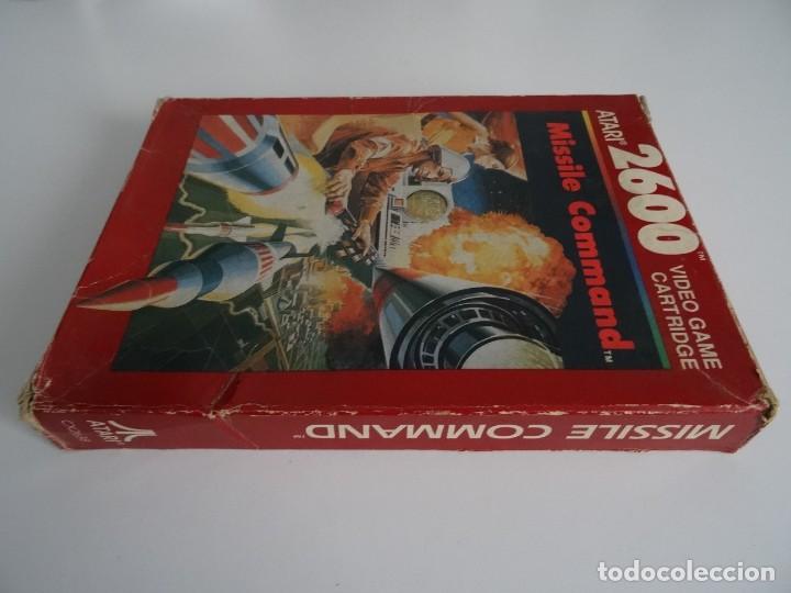 Videojuegos y consolas: Atari VCS 2600 - Missile Command + Funda Protectora Pl&aacute;stico - Foto 8