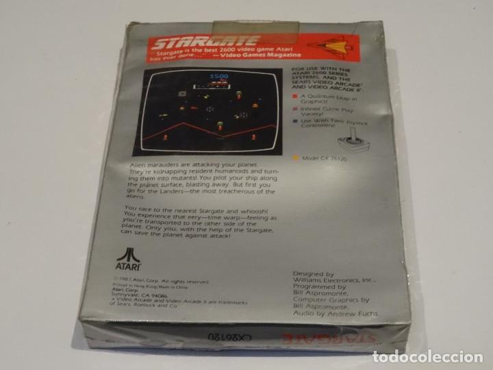 Videojuegos y consolas: Atari VCS 2600 - StarGate NUEVO PRECINTADO Atari - Foto 6