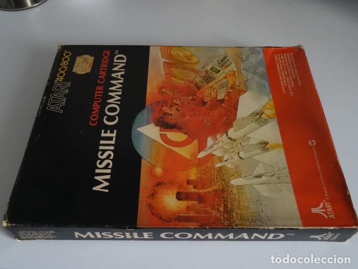 Videojuegos y consolas: Atari Home Computer 400 / 800 - Missile Commando Caja Cart&oacute;n Gigante - Foto 7