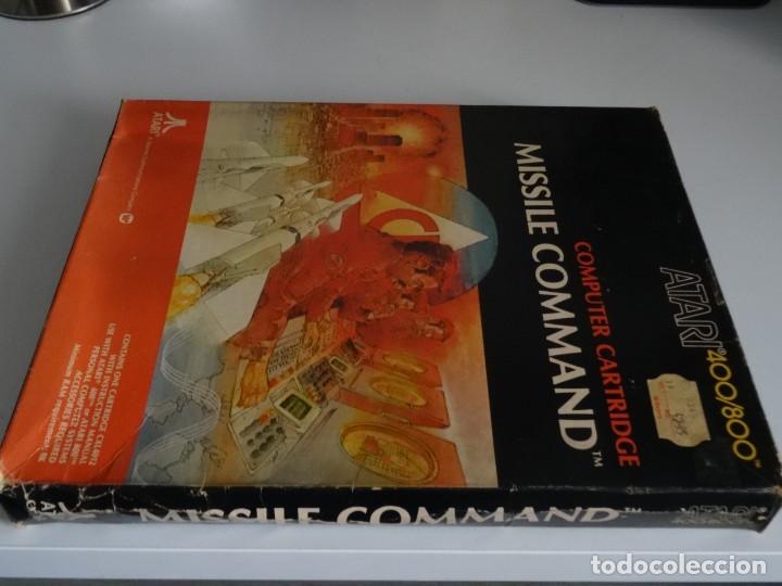 Videojuegos y consolas: Atari Home Computer 400 / 800 - Missile Commando Caja Cart&oacute;n Gigante - Foto 9