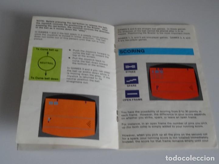 Videojuegos y consolas: Atari VCS 2600 - Manual del Juego - BOWLING - Atari - Foto 2