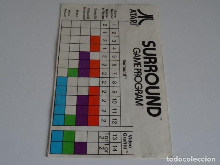 Videojuegos y consolas: Atari VCS 2600 - Manual del Juego - SURROUND - Atari - Foto 3