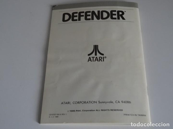 Videojuegos y consolas: Atari VCS 2600 - Manual del Juego - DEFENDER - Atari - Foto 3
