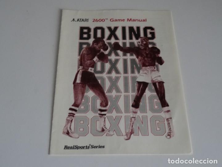 Videojuegos y consolas: Atari VCS 2600 - Manual del Juego - BOXING - Atari - Foto 1