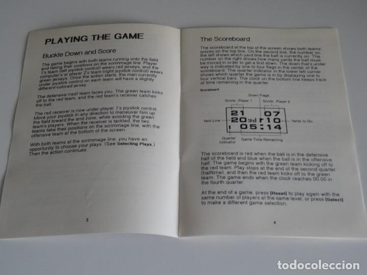 Videojuegos y consolas: Atari VCS 2600 - Manual del Juego - SUPER FOOTBALL - Atari - Foto 2