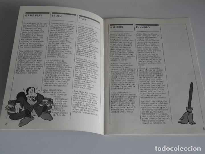 Videojuegos y consolas: Atari VCS 2600 - Manual del Juego - SORCERERS APPRENTICE - Atari - Foto 2