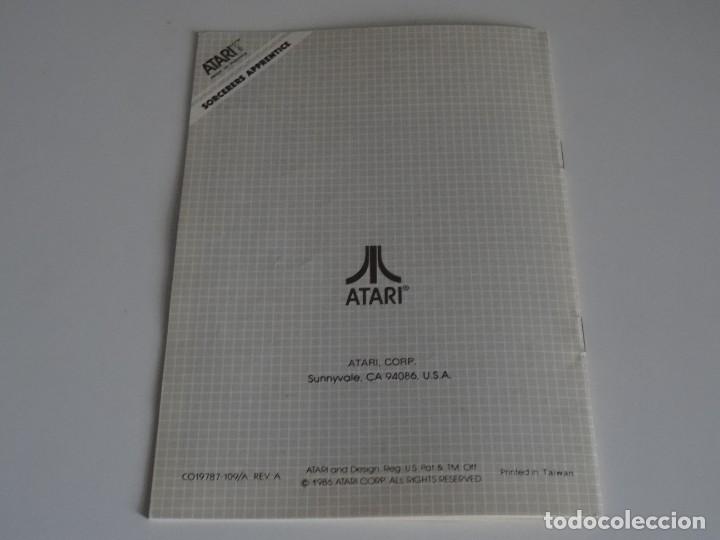 Videojuegos y consolas: Atari VCS 2600 - Manual del Juego - SORCERERS APPRENTICE - Atari - Foto 3