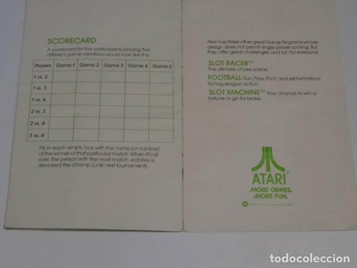 Videojuegos y consolas: Atari VCS 2600 - Cat&aacute;logo Log Book - Video Computers System - Atari - Foto 4