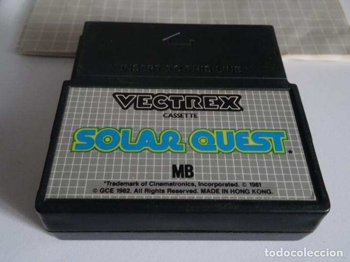 Videojuegos y consolas: MB Vectrex - Solar Quest - Foto 2